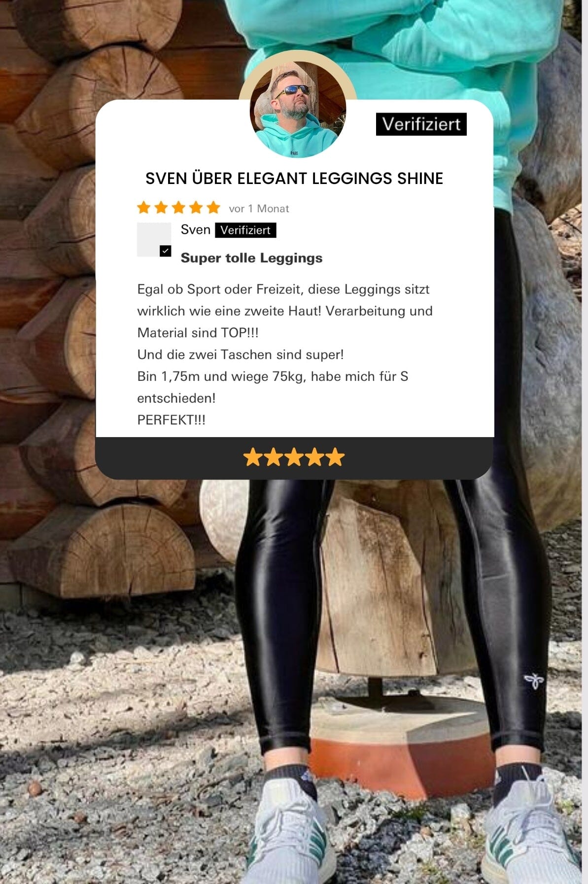 Elegant Leggings shine men