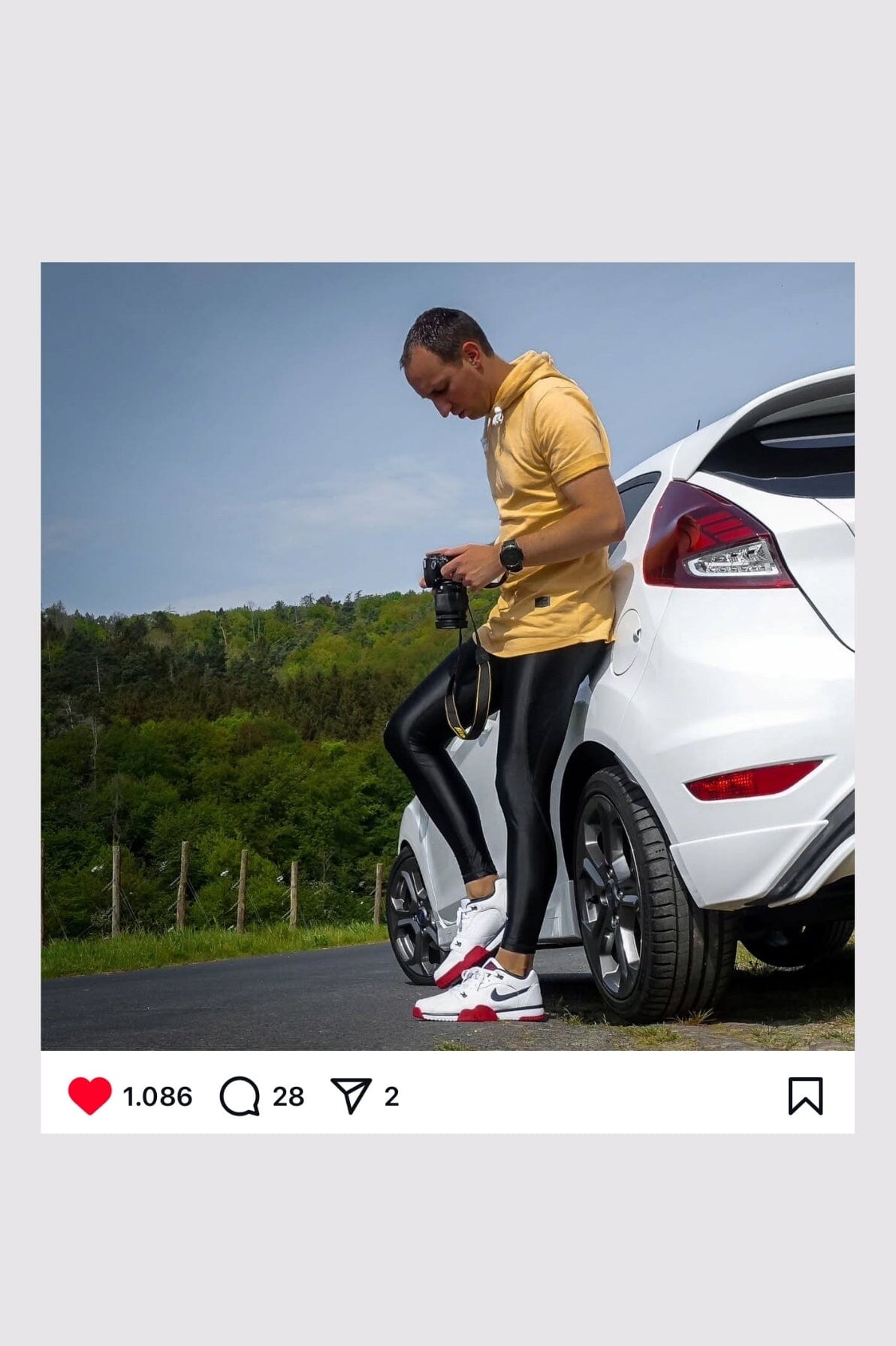 Elegant Leggings shine men