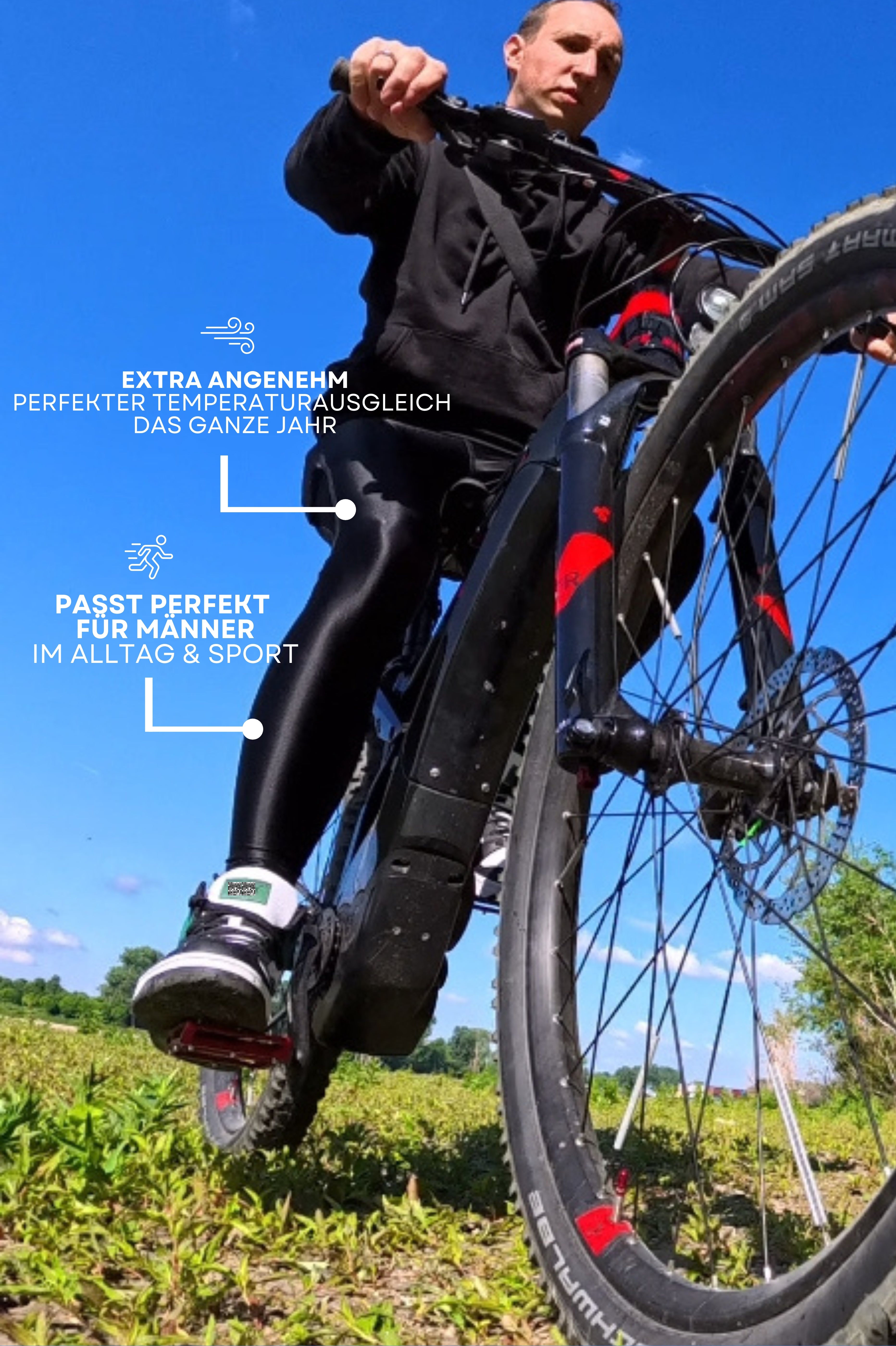 Elegant Leggings shine men