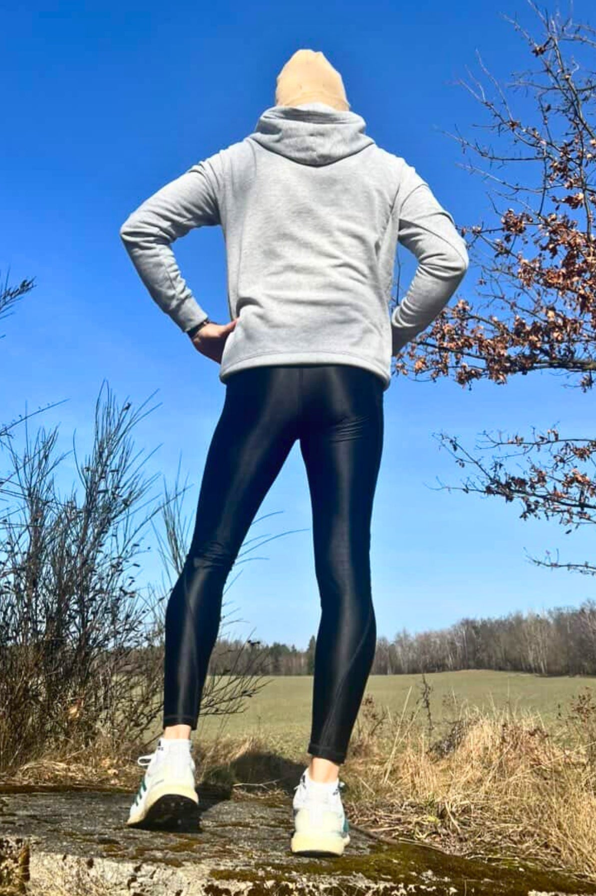 Elegant Leggings shine men
