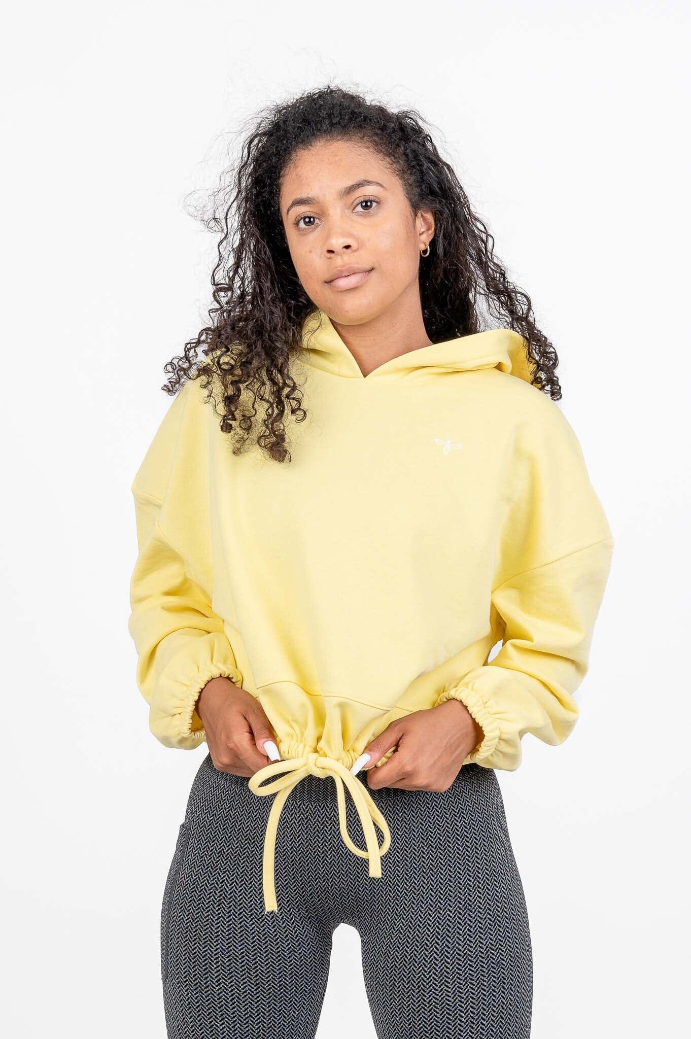 Elegant Cropped Hoody