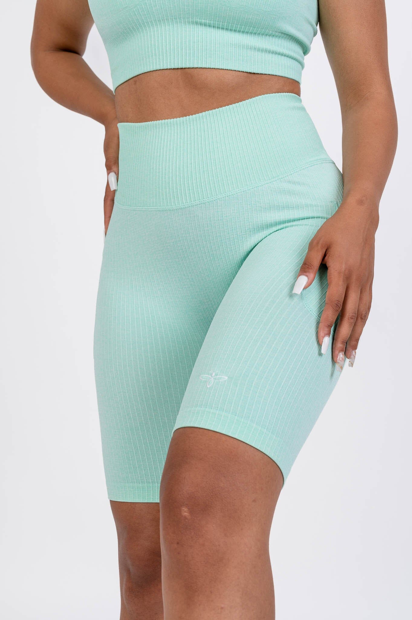 Performance Leggings ribbed shorts